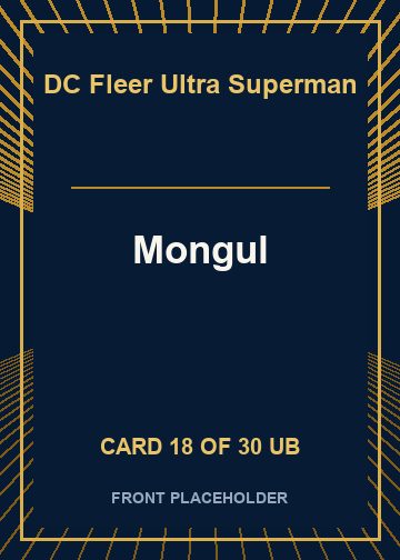 Mongul front card image