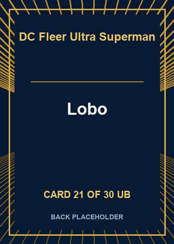 Lobo back card image