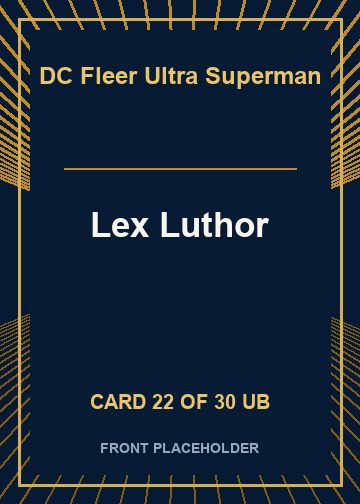 Lex Luthor card thumbnail