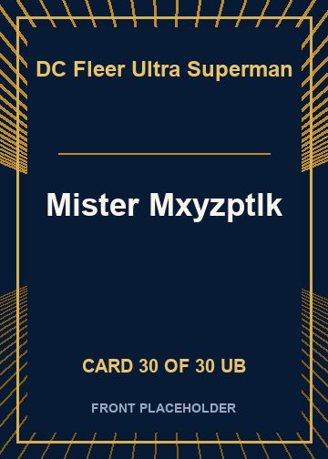 Mister Mxyzptlk card thumbnail