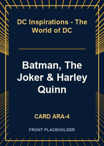 Batman, The Joker & Harley Quinn card thumbnail