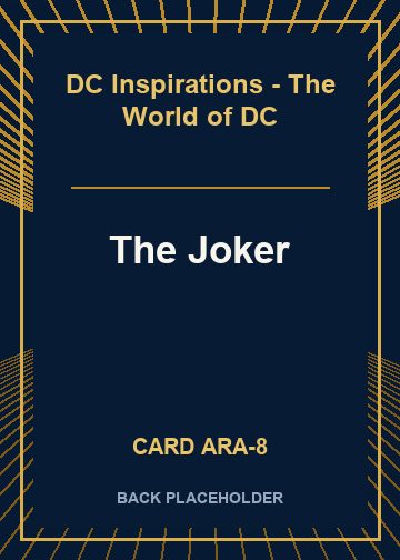 The Joker back card image