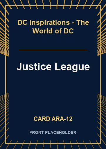 Justice League card thumbnail