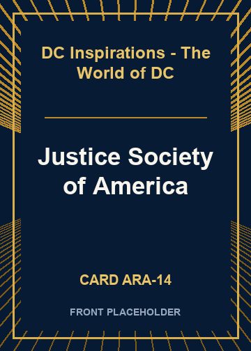 Justice Society of America card thumbnail
