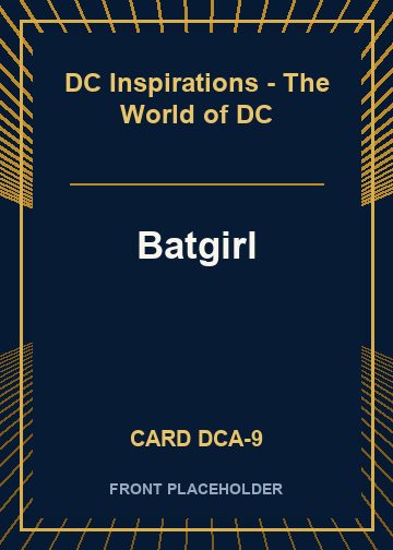 Batgirl card thumbnail
