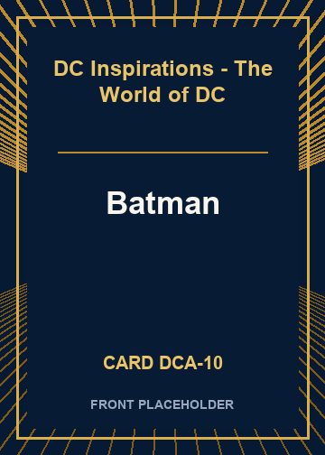Batman front card image