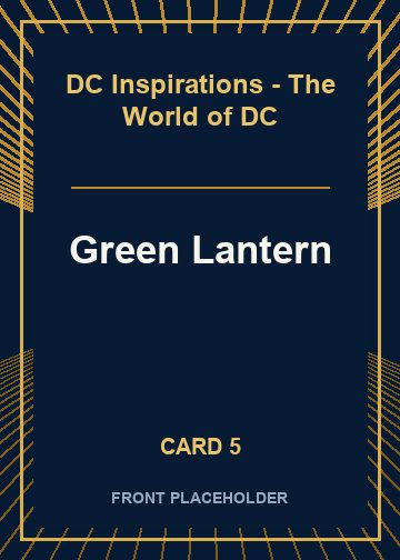 Green Lantern front artwork