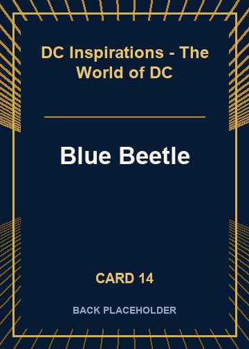 Blue Beetle back artwork
