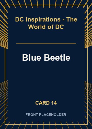 Blue Beetle front artwork