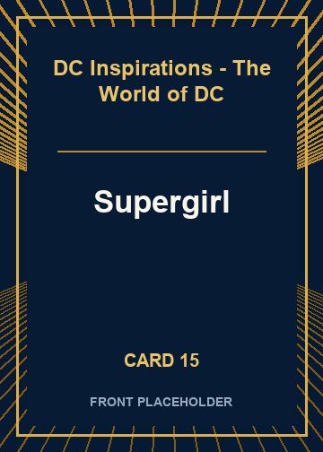 Supergirl front artwork