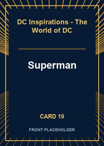 Superman front artwork