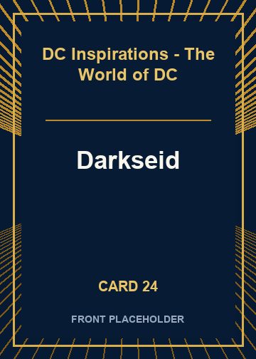 Darkseid front artwork