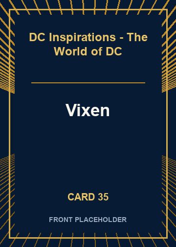 Vixen front artwork