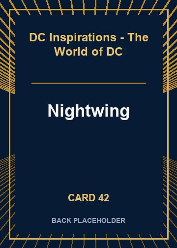Nightwing back card image