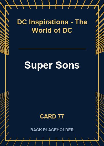 Super Sons back card image