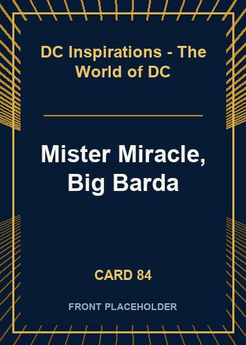 Mister Miracle, Big Barda card thumbnail
