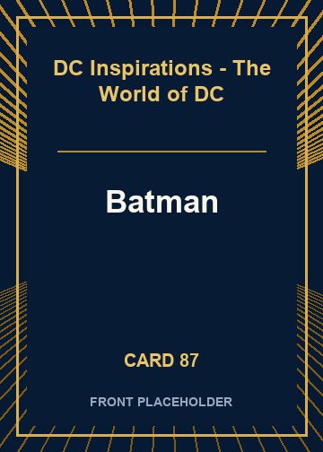 Batman front card image