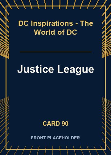 Justice League card thumbnail