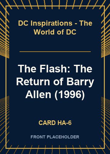 The Flash: The Return of Barry Allen (1996) card thumbnail