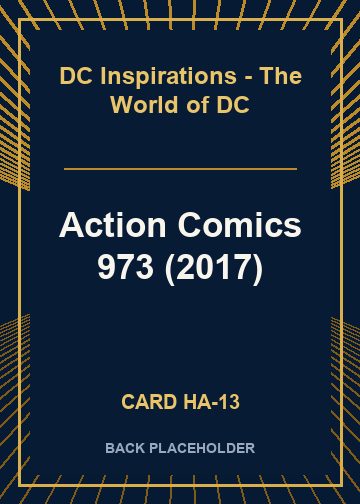 Action Comics 973 (2017) back card image