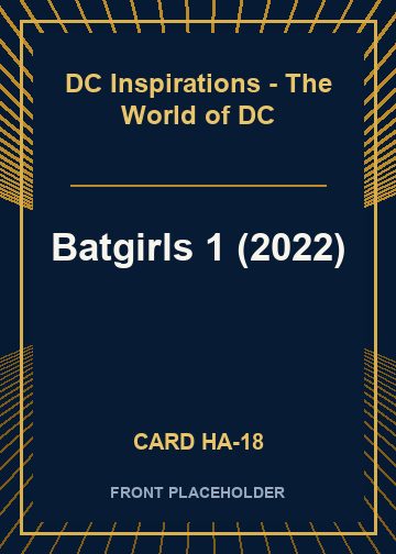 Batgirls 1 (2022) card thumbnail