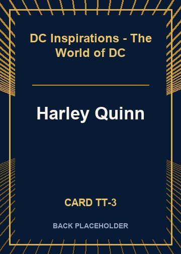 Harley Quinn back card image
