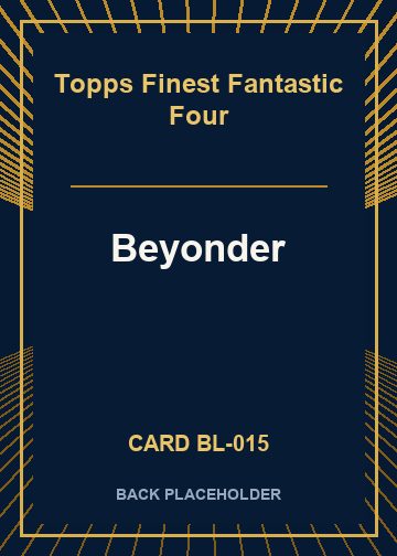 Beyonder back card image
