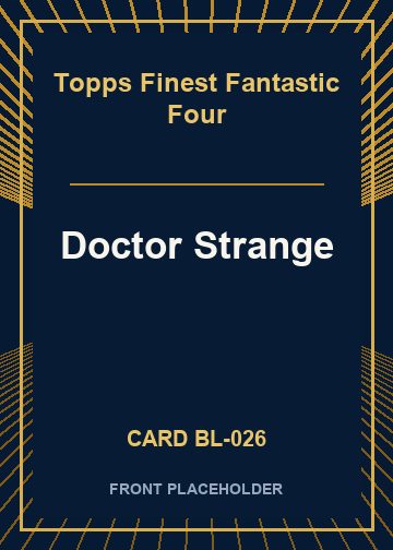 Doctor Strange card thumbnail