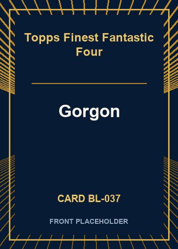 Gorgon front card image