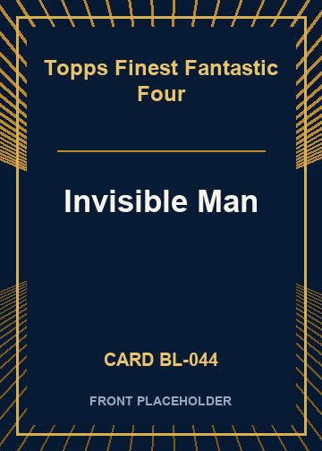 Invisible Man card thumbnail