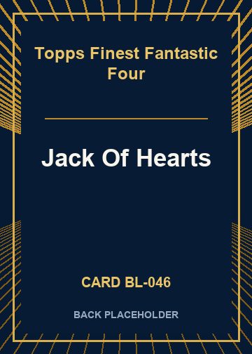 Jack Of Hearts back card image