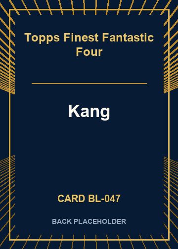 Kang back card image