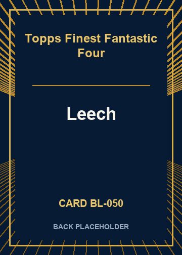 Leech back card image
