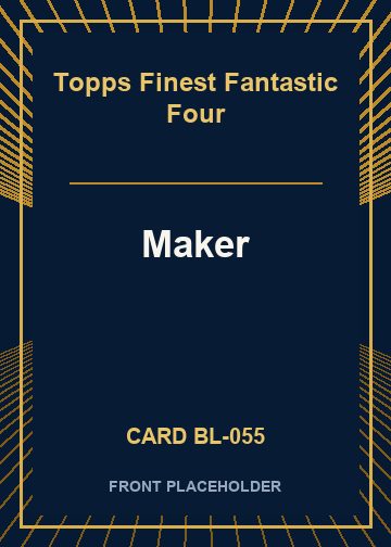 Maker front card image
