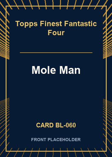 Mole Man card thumbnail