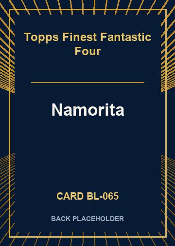 Namorita back card image