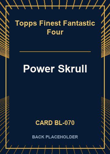 Power Skrull back card image