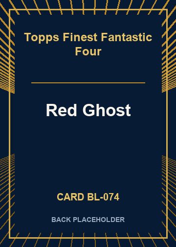 Red Ghost back card image
