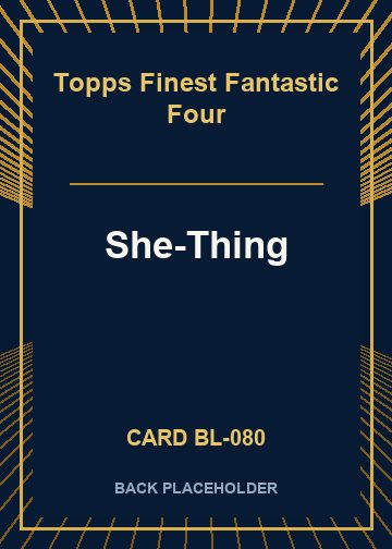 She-Thing back card image