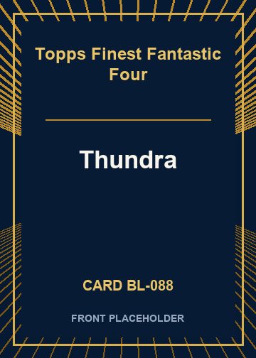 Thundra front card image
