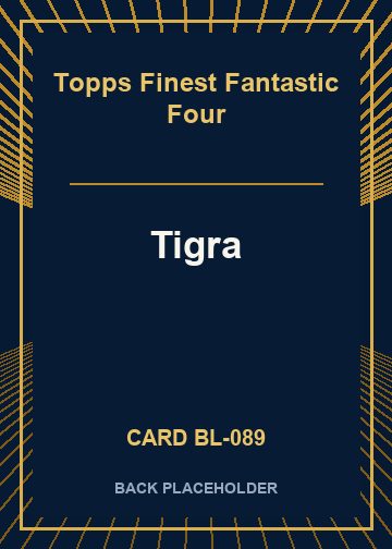 Tigra back card image