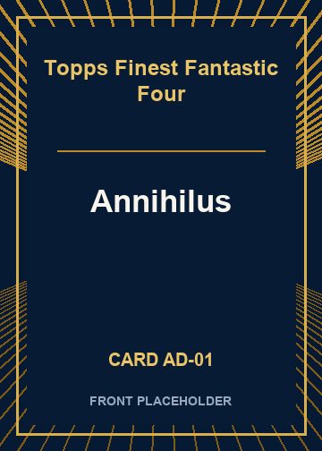 Annihilus front card image