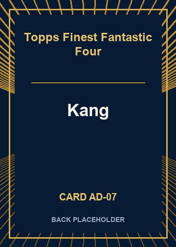 Kang back card image