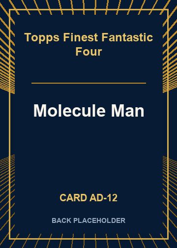 Molecule Man back card image