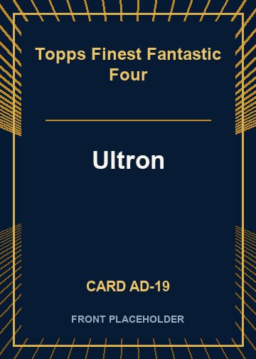 Ultron front card image