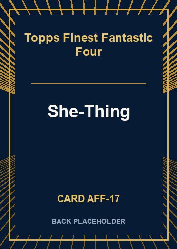 She-Thing back card image