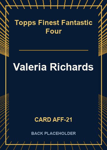Valeria Richards back card image
