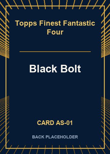 Black Bolt back card image