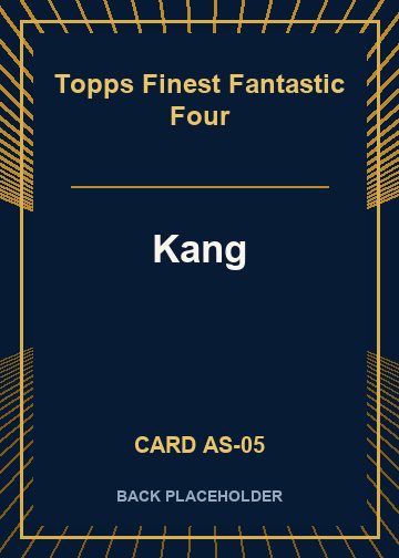Kang back card image