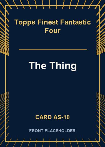 The Thing card thumbnail